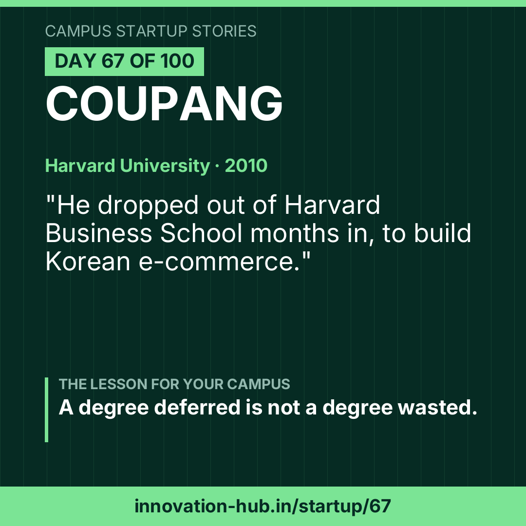 Day 67 poster: Coupang